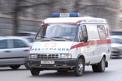 В Ростове-на-Дону столкнулись микроавтобус и грузовой автомобиль.