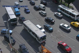 В Калининграде из-за резкого торможения автобуса пострадала пенсионерка. 
