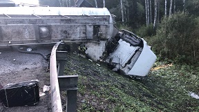 Авария на Минском шоссе.